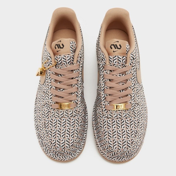 New Nike Air Force 1 with Repeated Graphic Print and Special New Nike Air Force 1 with Repeated Graphic Print and Special